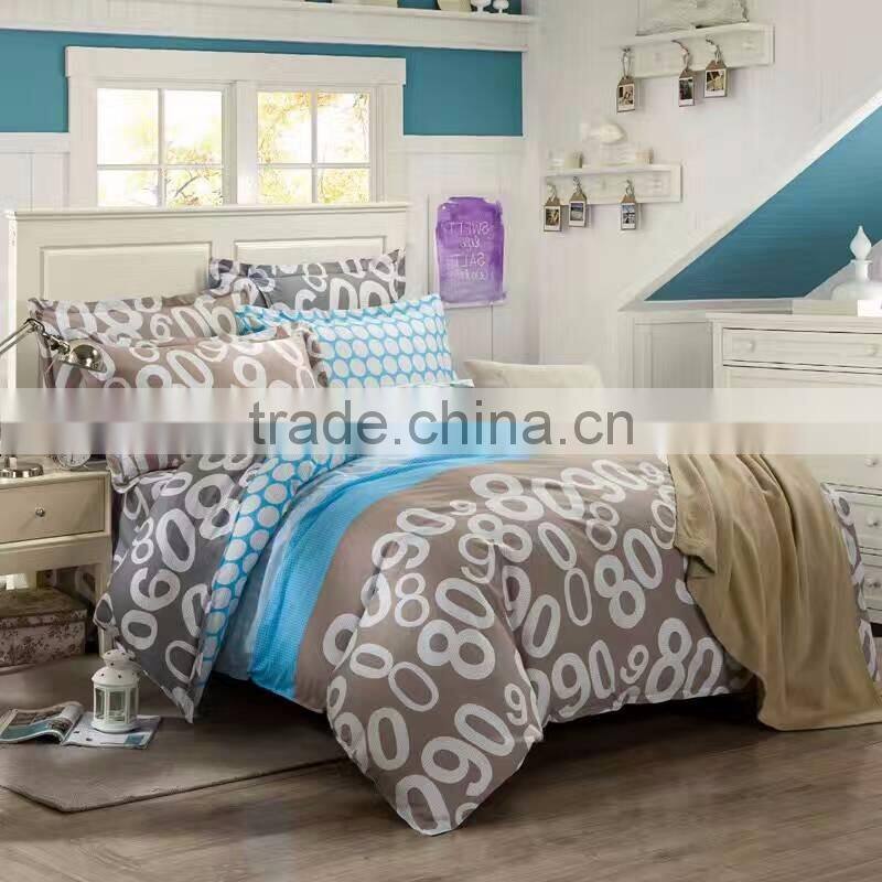 New design reactive printing wholesale conforter bedding set christmas cot bedding set