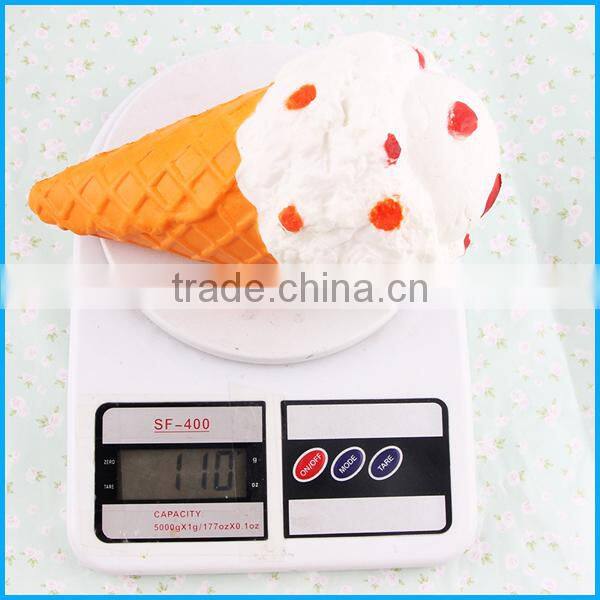 Hot selling big ice cream kawaii toys squishy slow rising