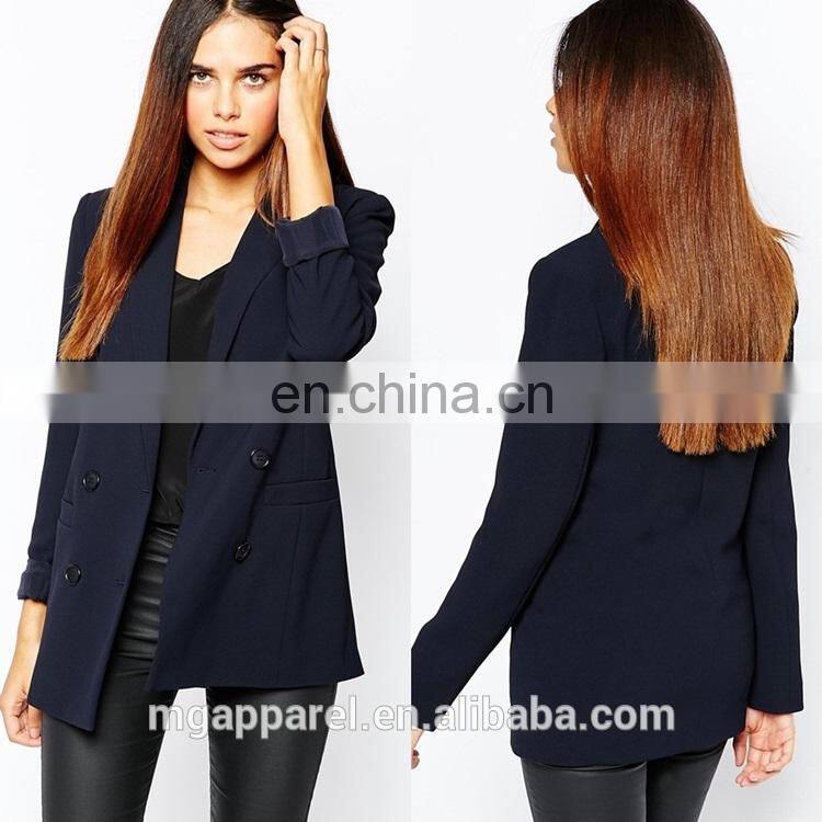 Fashion weman blazer winter coat women clothing manufacturers