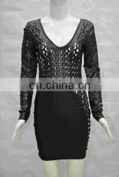 women long sleevess sexy bodycon dresses