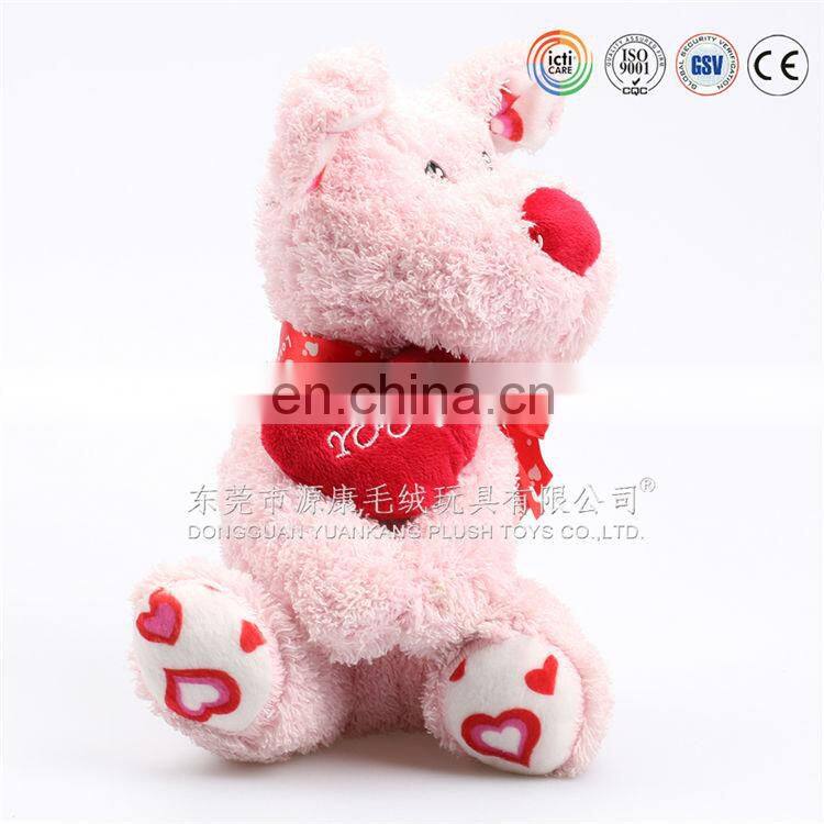 Super Soft Fabric Cute Dog Plush Toy , Custom Plush Toys , mascot stuffed bulldog