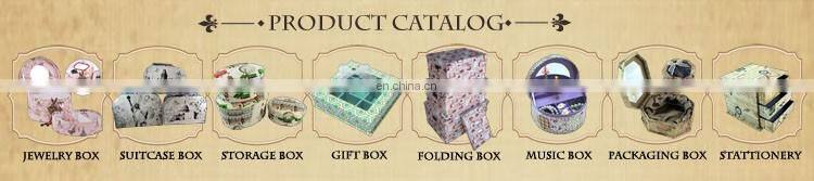 China factory semicircle paper jewellery musical Boxes for wholesale