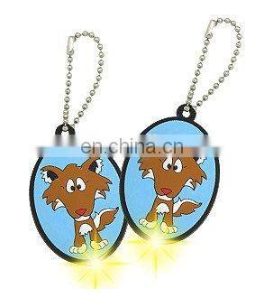 Promotional Soft PVC LED Keychain