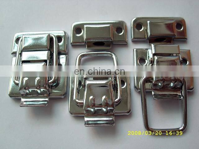 Customized design bag hardware metal briefcase locks/ metal twist locks