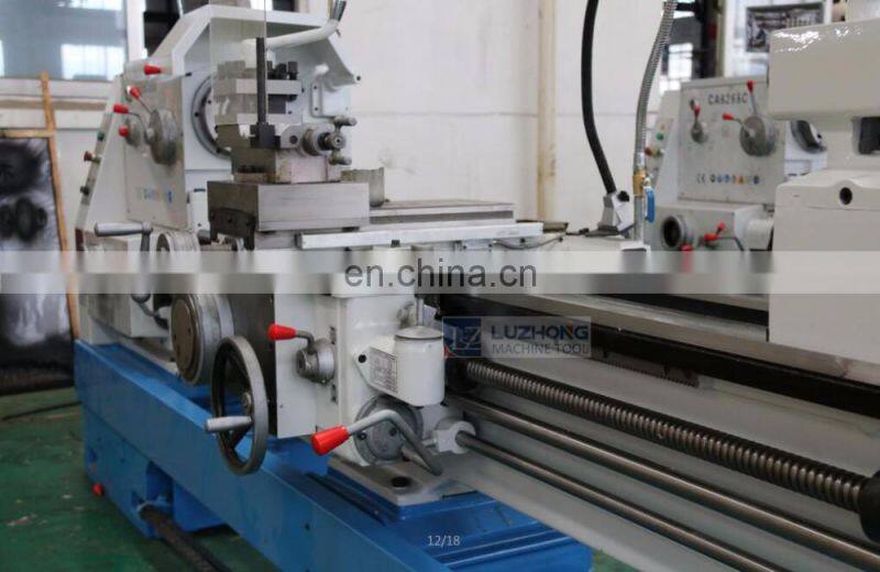 Big Hole Lathe Machine CA6280C Horizontal Lathe Machine Price In China