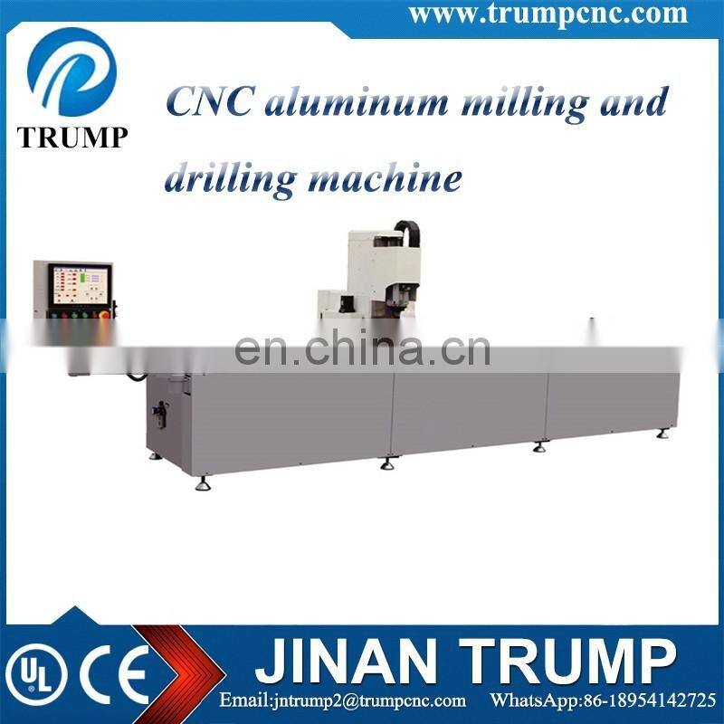 fabricated windows doors processing machinery cnc drilling and milling machine for aluminum profile