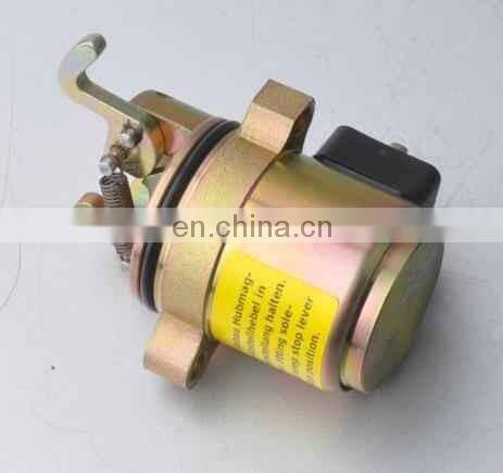 Engine Stop Solenoid 6686715 12V for for skid steer loader 442 863 883 S250 T200