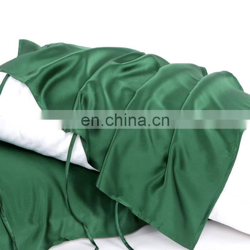 Pure color silk pillowcase 100% mulberry silk pillowcase 16 mm silk pillowcase for hair and skin