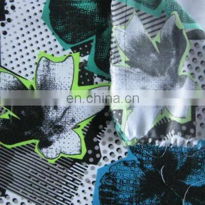 100% polyester peach skin fabric /micro fibre fabric 110gsm 75D*150D micro fiber fabric for shorts/pants