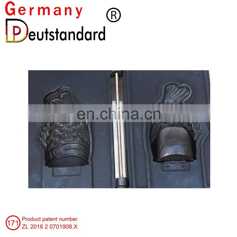 fish waffle maker electric commercial new design ice cream taiyaki waffle baking machine with CE