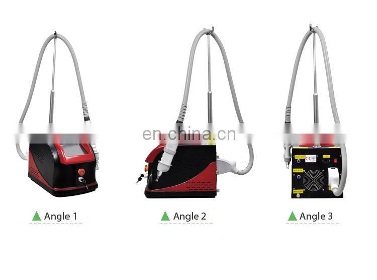 2019 Hot Nd Yag carbon facial laser picosecond tattoo removal machine