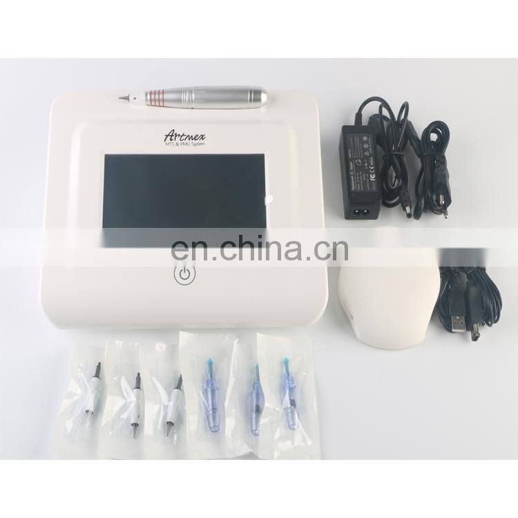 2019 Newest permanent make up machine artmex V11 tattoo gun For Lips/Eyes/Brow/MTS