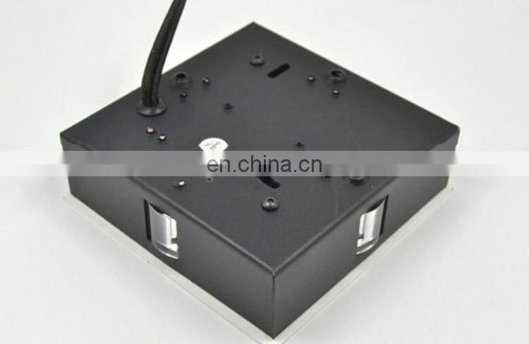 Simple and modern creative KTV square round LED aluminum wall decorative lighting for hotel