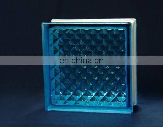 Decorative glass brick , colored glass blocks