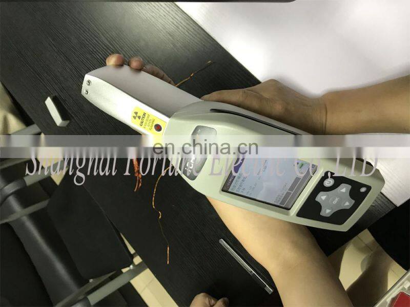 Good performance portable spectrometer for copper composition analysis