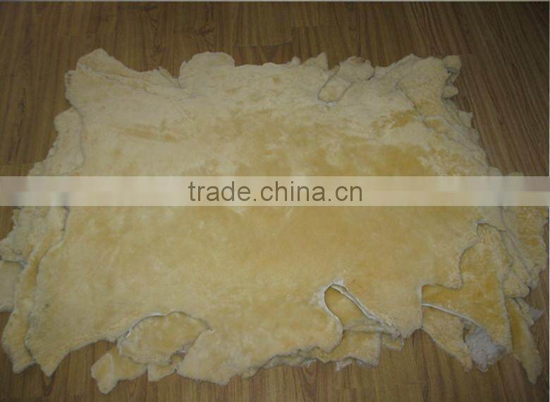 2015 hot sale soft sheepskin lining for boots soft sheepskin jacket lining