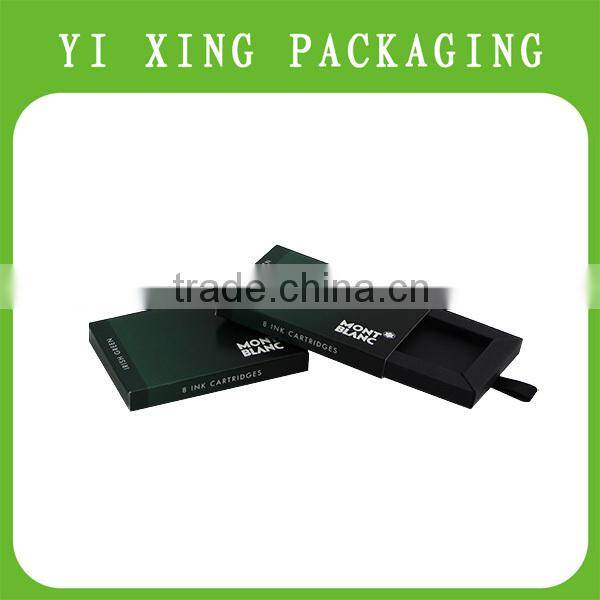 Top Quality Elegant Drawer Style Paper Jewelry Box,Luxury wedding engagement Antique style ring box