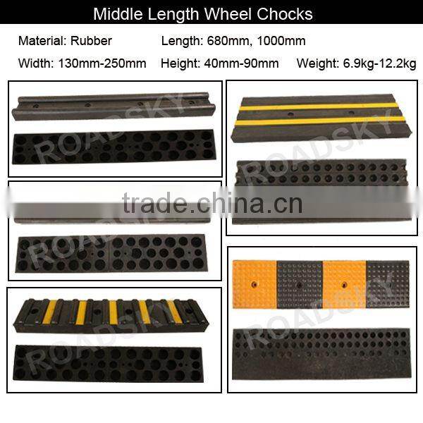 Durable Parking Wheel Garage Rubber Stopper For Sale