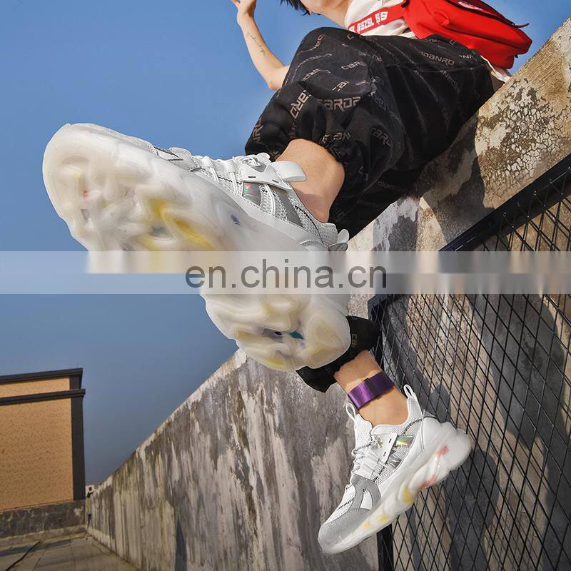 Factory Outlet Christmas Men's Spring and Autumn Mech Wind Customized Platform Shock Absorbing Running Casual Shoes