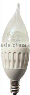 Dimmable ETL E12 LED Candle Light Bulb