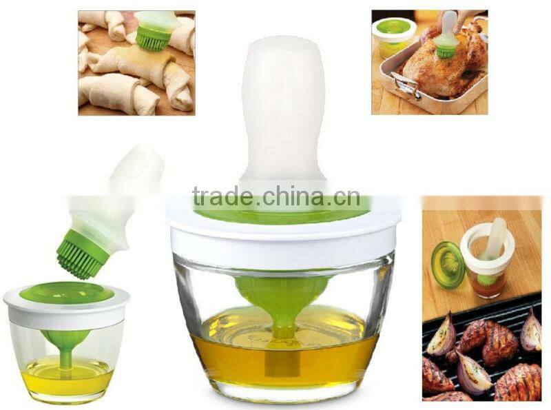 KH Quick Delivery Time Non-toxic Brush With Oil Dispenser