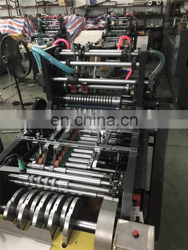 ZF250A Automatic Credit card protector making Machine, RFID blocking sleeve envelope bag folding and gluing equipment