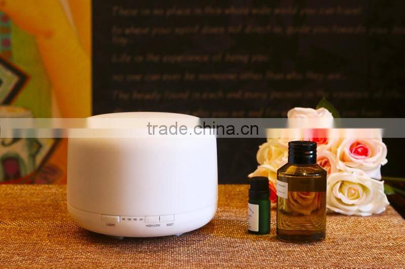 2016 Big Capacity 500ml Essential Oil Fragrance Diffuser Promotional Bladeless Fan Humidifier