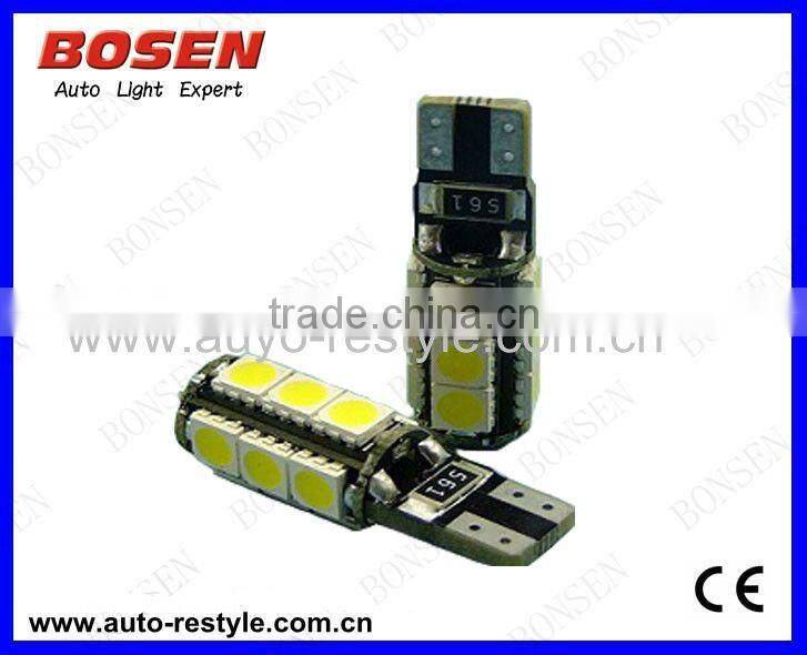 13smd canbus 194 168 192 912 921 T10 led smd car wedge led automotive light