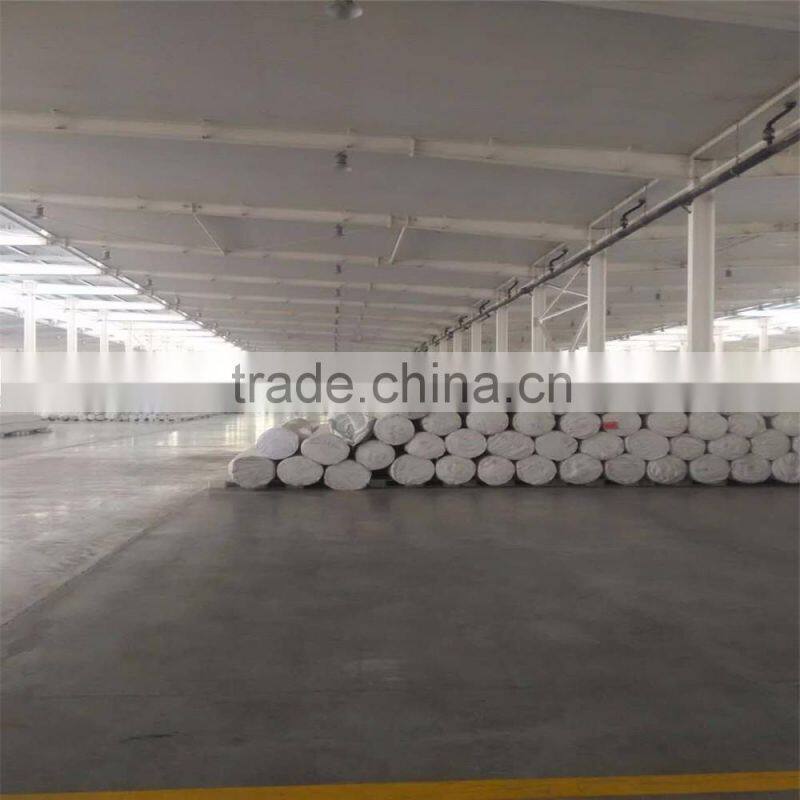 Good Separation PP short fiber needle punched roll length 100m geotextiles