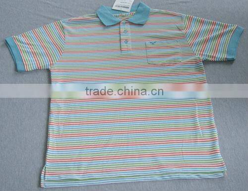Fashion colorful polyester cotton pique polo shirt for men