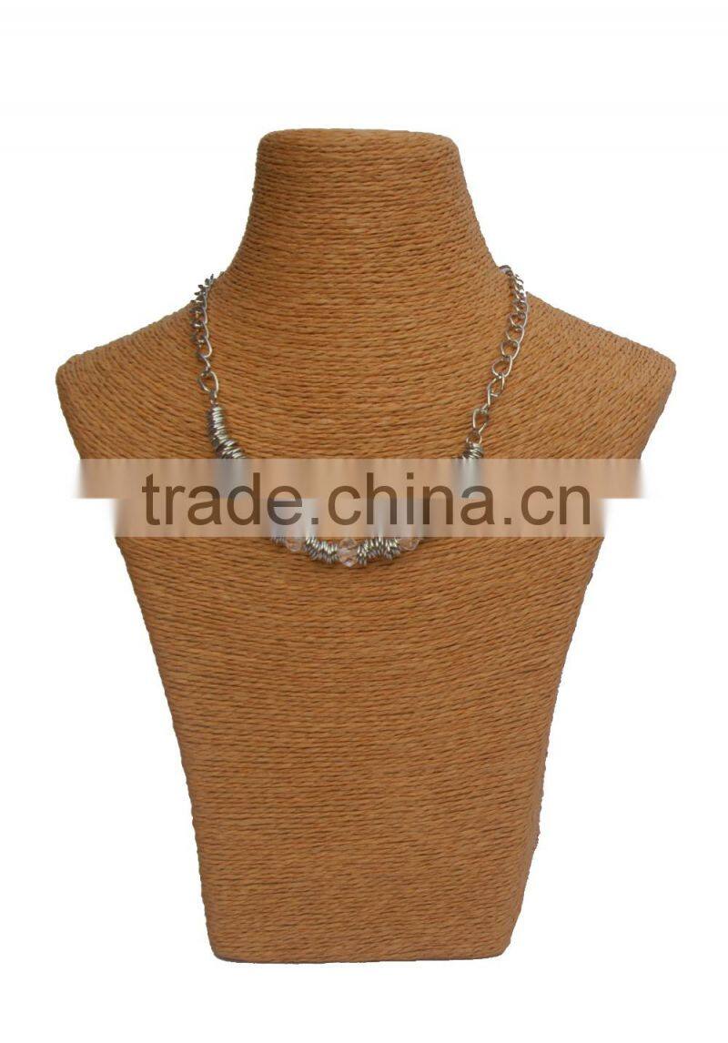 Hot Sales Nice Design Original Design Low Price Manufacturer Paper Twine Mannequin Jewelry Display