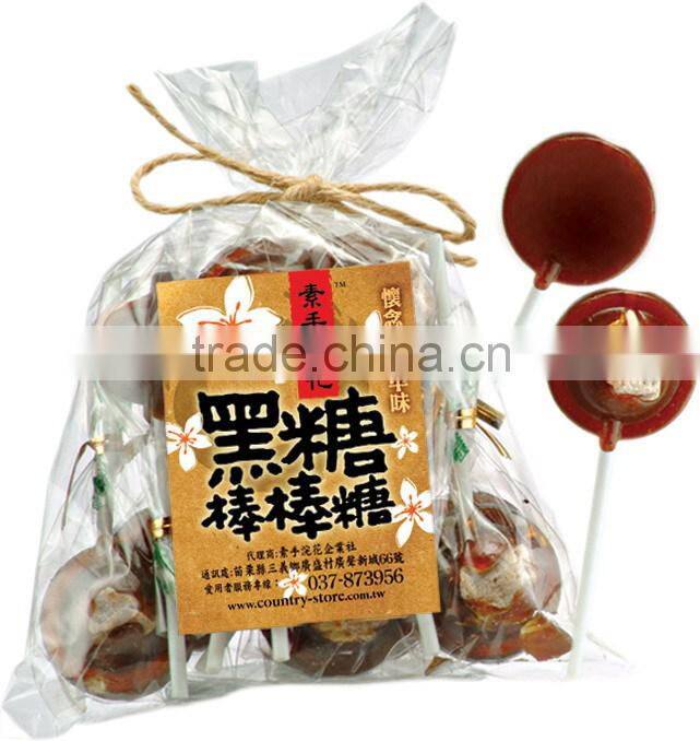 Candy Manufacturer Spray Candy Strawberry Lollipop Candy