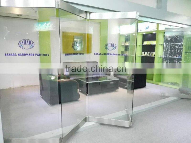 Folding door accessories for frameless glass door, frameless bifold door, folding glass doors, hinge for folding door