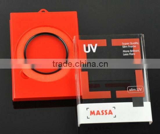 Massa super slim 77mm uv filter for camera lens