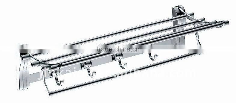 Stainless steel towel rack collapsible towel rack H-008