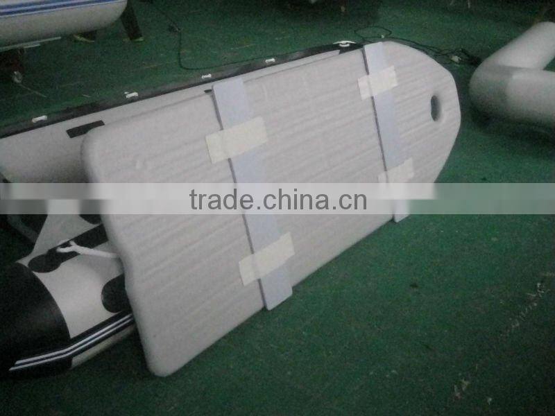 CE 2012 Hot selling Hypalon/PVC Air floor chase boat 330 Inflatable Boat