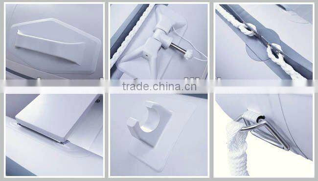 Hypalon/PVC CE Plywood floor 300 Dinghy Inflatable Boat