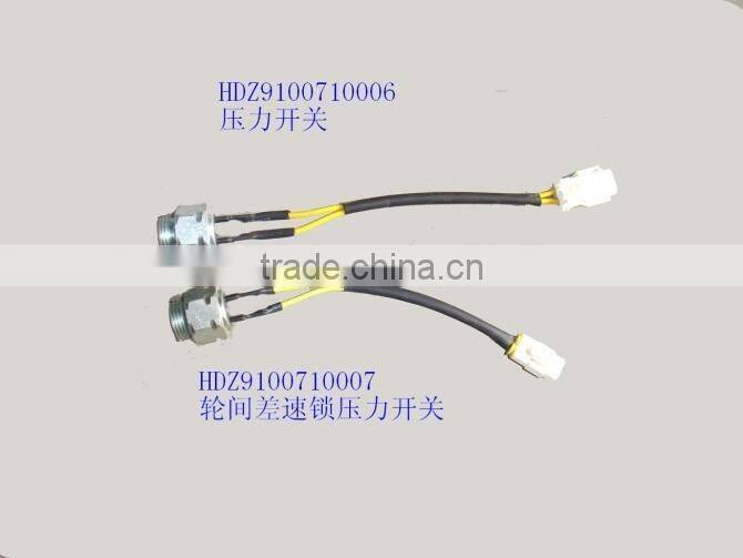 CAMC truck Wheel differential lock pressure switch HDZ9100710006 HDZ9100710007
