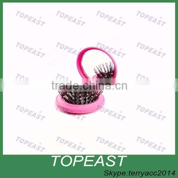 Body Benefits Pop-Up Hairbrush with Mirror