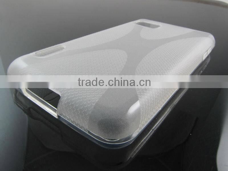 TPU X curve case for LG LS 720 MS659