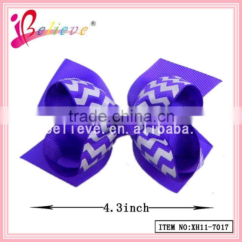Hair bows made of hair ribbon bow with alligator clip,bow hair accessories