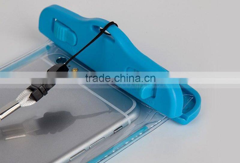 Lanyard and Luminous 4.5-6'' PVC Waterproof Bag Underwater Pouch Dirt Proof Durable Case Cover For iphone 6 plus For Samsung