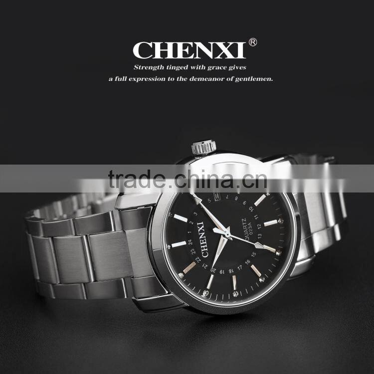 2013 hot-selling high-end men's calendar quartz watch nobility watch blue and white watch 023AMD