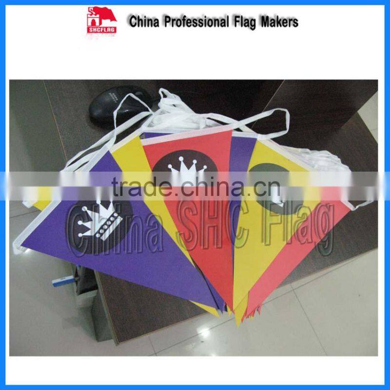 outdoor decorate triangle bunting flag