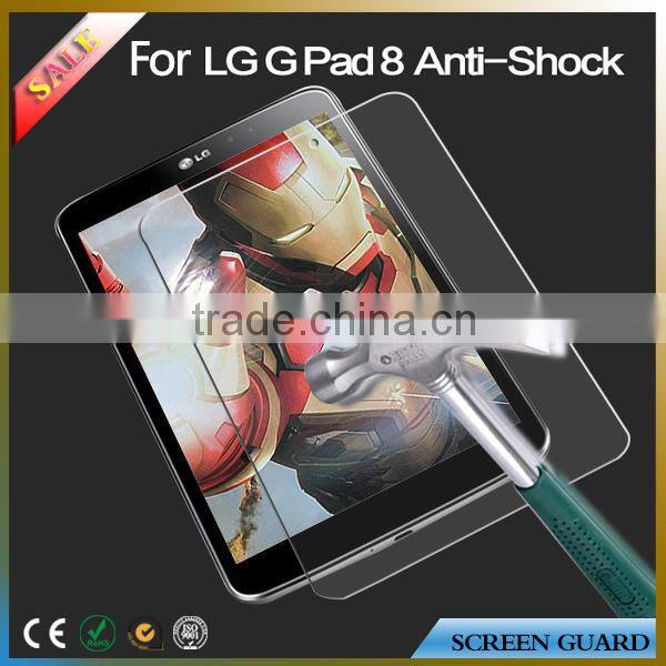 Ultra thin anti shock clear screen protector/guard for LG G pad