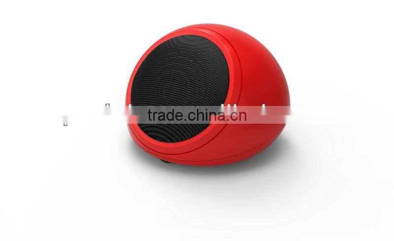 Promotional gift items bluetooth small speaker with unique design
