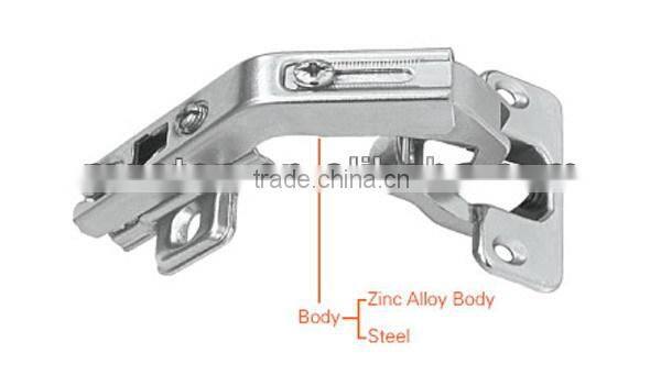 Promotional branded high quality heavy duty top spring hinge