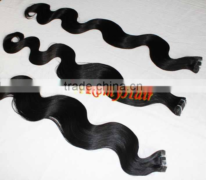 human hair brazilian virgin hair wholesale skin weft tape remy curly tape hair extensions