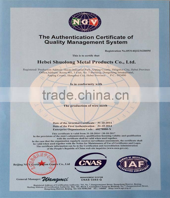 Flexible stainless steel cable net for protection