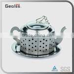 6 Inch Stainless Steel Pizza Cutter With Good Rubber Grips